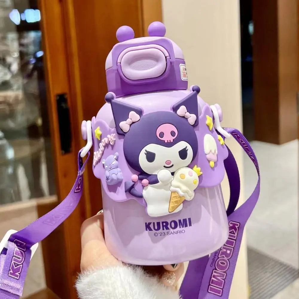 Cute Sanrio kawaii kuromi thermos cup