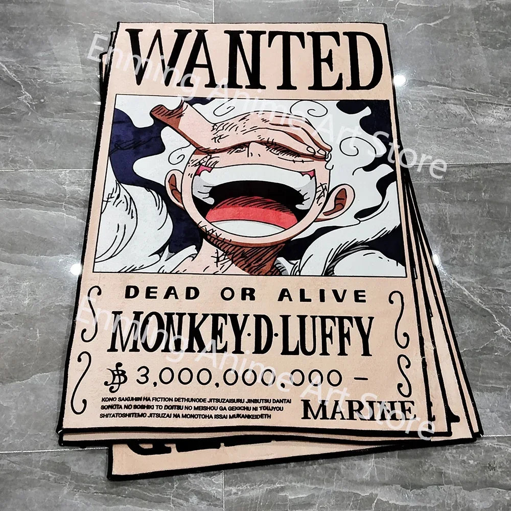 Luffy Gear 5 One Piece Customize Cartoon Rug