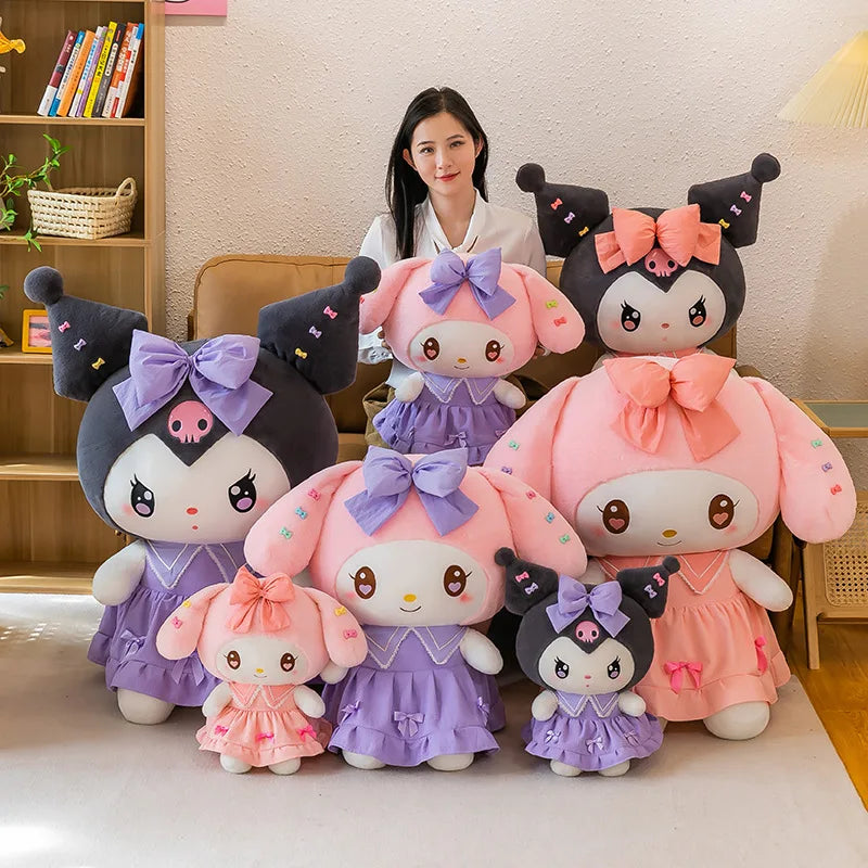 Big Size Plush Kuromi Melody Cinnamoroll Toys