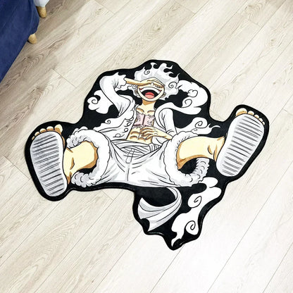 Luffy Gear 5 One Piece Customize Cartoon Rug
