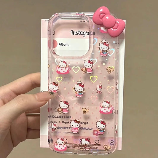 Sanrio iPhone15Pro Max Little Chef Hello Kitty Phone Case