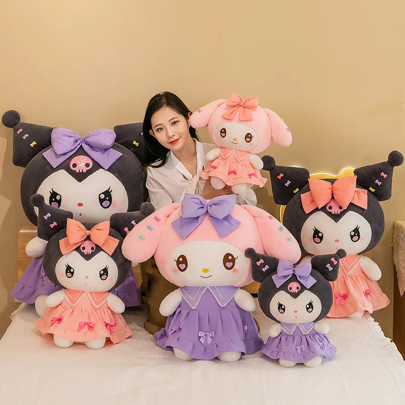 Big Size Plush Kuromi Melody Cinnamoroll Toys