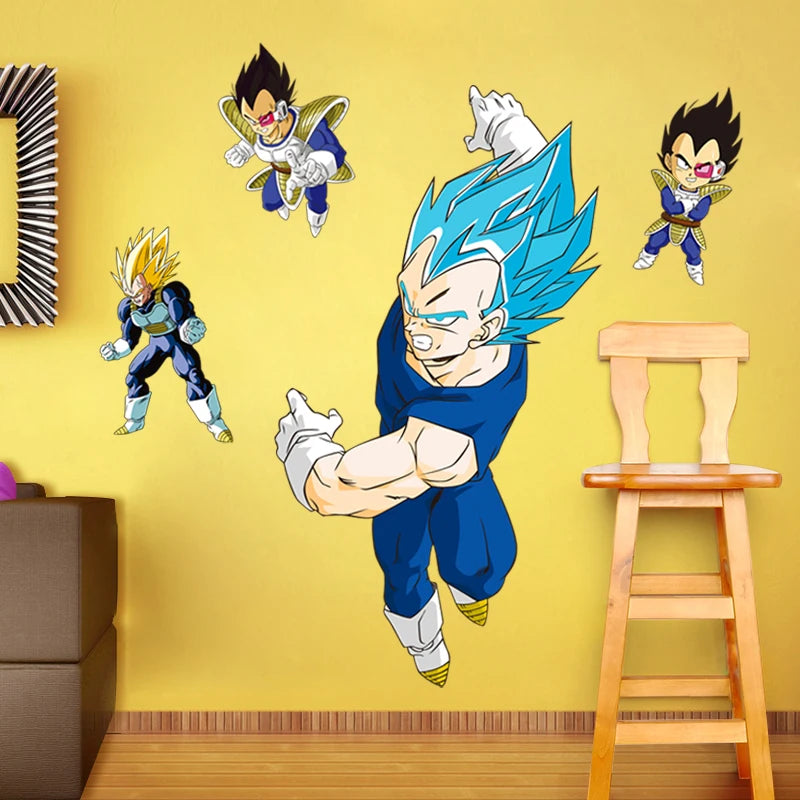 Cartoon Anime 3D Wall Sticker