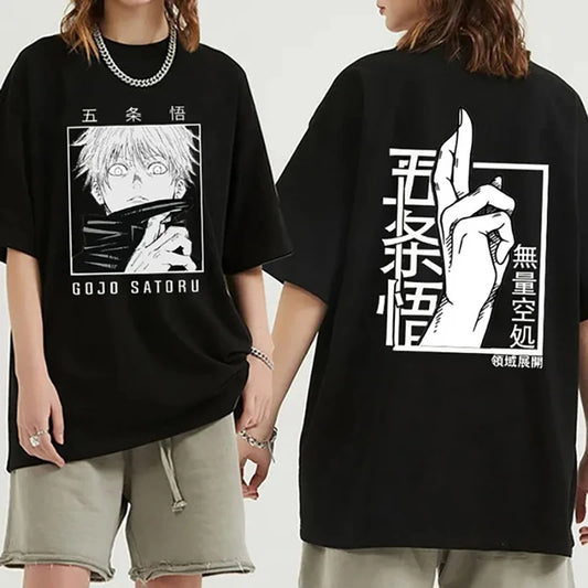 Gojo Satoru Printed Loose T-shirt