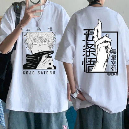Gojo Satoru Printed Loose T-shirt