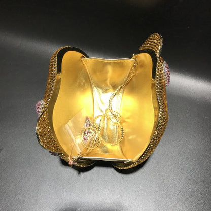 Anime Hello Kitty Handmade Diamond-set Lady's Clutch