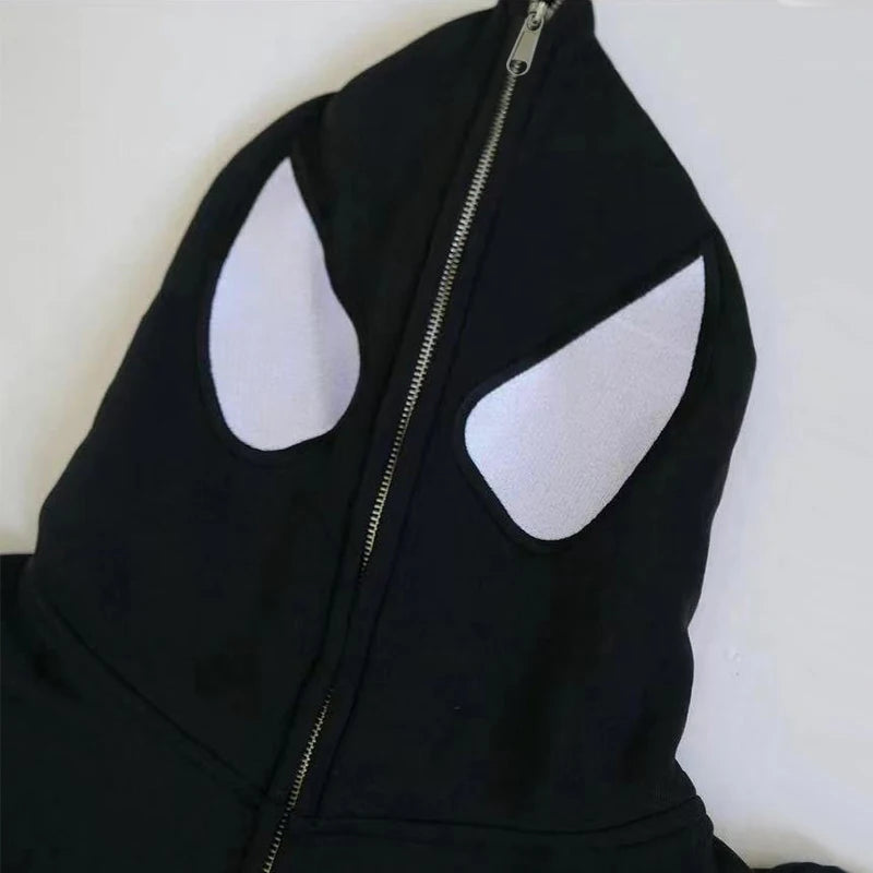 Gothic Spider Prints American retro Harajuku Streetwear