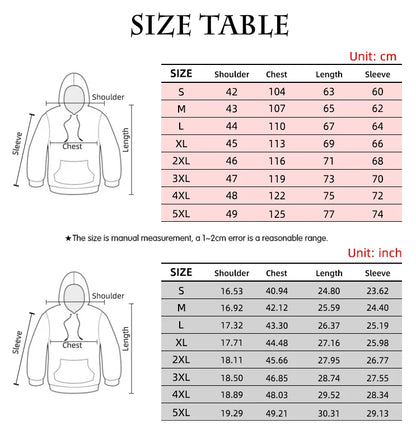 Fun Japanese Harajuku fashion men's hoodie
